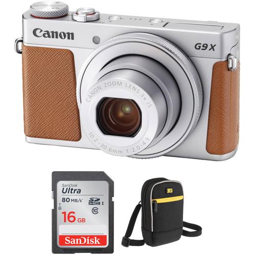 Canon PowerShot G9 X Mark II Digital Camera with Free Accessory Kit