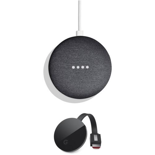 Google Home Mini and Chromecast Ultra Kit