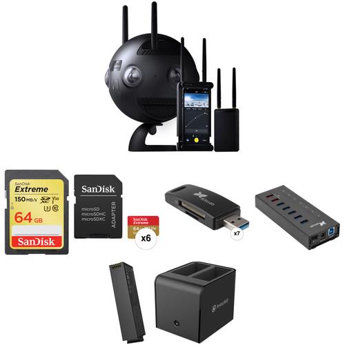 Insta360 Pro II Spherical VR 360 8K Camera Premium Kit