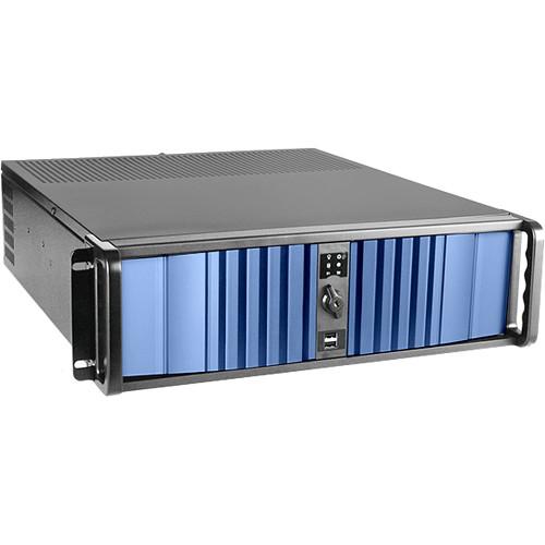 iStarUSA D-300LSEA 3 RU High-Performance Rackmount Chassis with 600W Redundant Power Supply