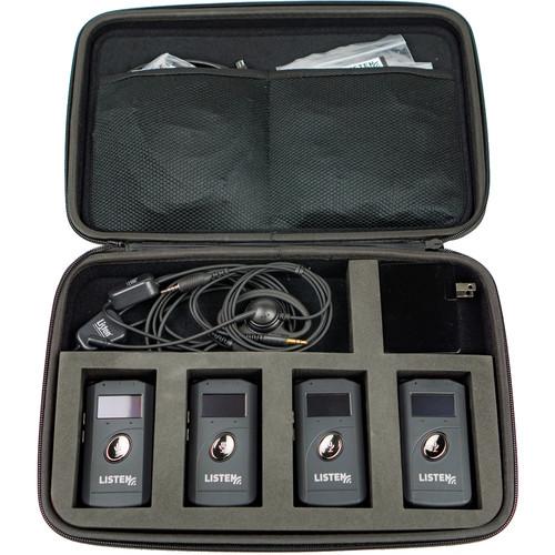 Listen Technologies LKS-4 ListenTALK Portable 4-Person ADA Kit
