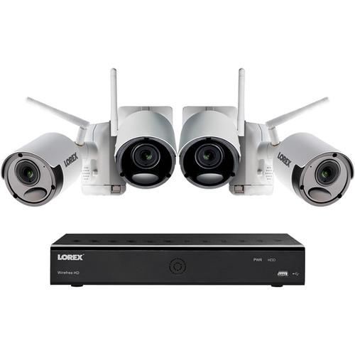 Lorex 6-Channel 1080p DVR with 1TB HDD & 4 1080p Wire-Free Night Vision Bullet Cameras