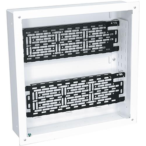 Middle Atlantic 14 x 14" Proximity Series In-Wall Box with Two Lever Lock 4" Mounting Plate for Storing AV System Components