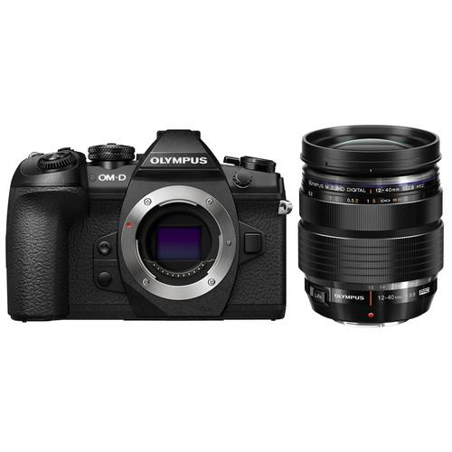 Olympus OM-D E-M1 Mark II Mirrorless Micro Four Thirds Camera with 12-40mm f 2.8 Lens Kit
