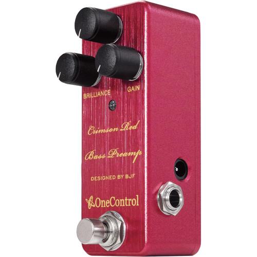 OneControl Crimson Red Bass Preamp Pedal