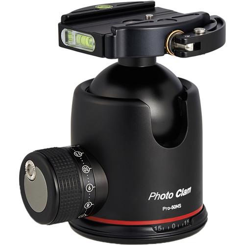 Photo Clam Pro 50NS Ball Head with Lever-Lock Quick Release