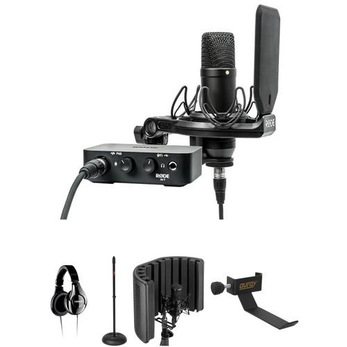 Rode NT1 Complete Studio Kit with Reflection Filter and Headphones