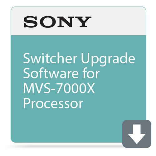 Sony Switcher Upgrade Software for MVS-7000X Processor
