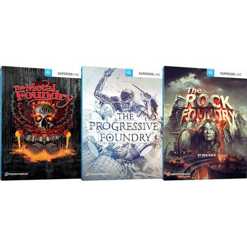 Toontrack The Foundry SDX Bundle - Expansions for Superior Drummer 3