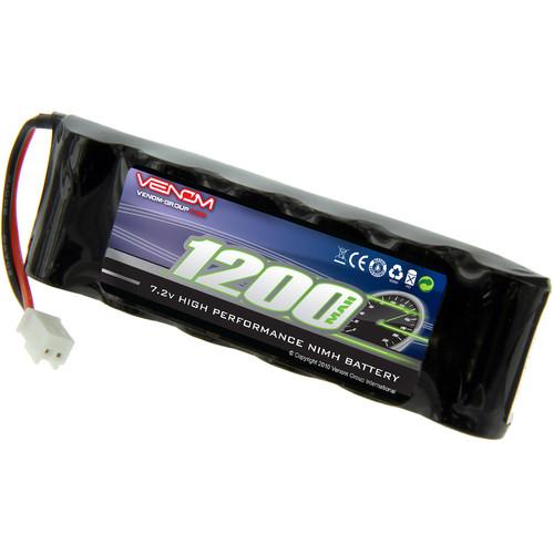 Venom Group Venom 7.2V 1200mAh 6 Cell Flat NiMH Battery With Micro Molex Plug