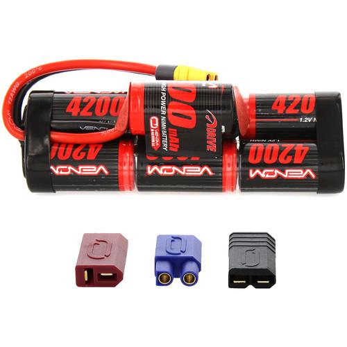 Venom Group Venom 8.4V 4200mAh 7 Cell Hump Pack NiMH Battery With Universal Plug System