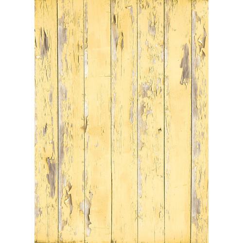 Westcott Distressed Wood Matte Vinyl Backdrop with Grommets