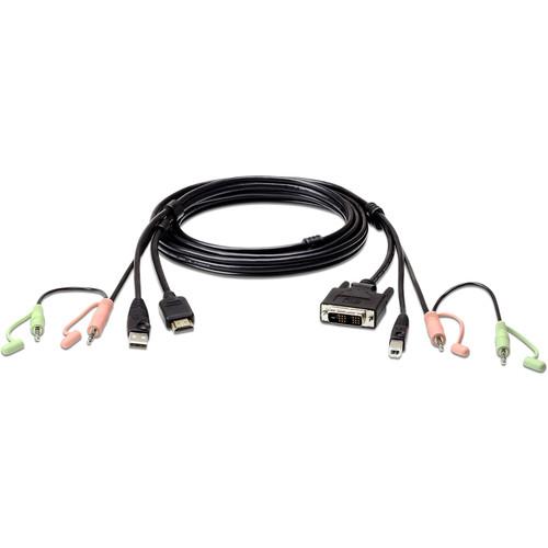 ATEN USB-A HDMI to DVI-D USB-B KVM Cable with Audio