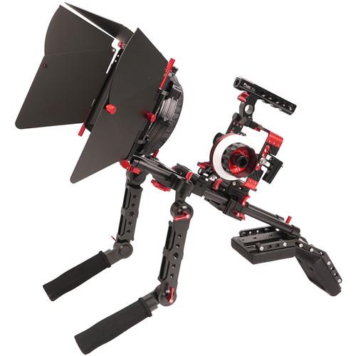 CAME-TV Carbon Fiber Rig Mattebox Shoulder Support Kit for Sony a7 Series Cameras