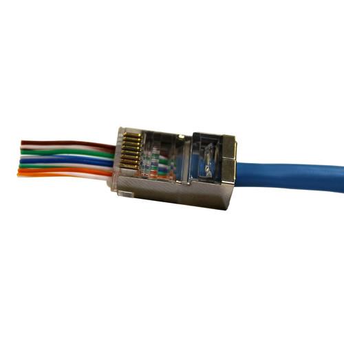 Eclipse Tools QuikThru RJ45 Cat5e 6 Shielded Internal Connector