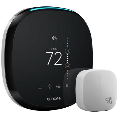 ecobee ecobee4 Wi-Fi Voice-Enabled Thermostat