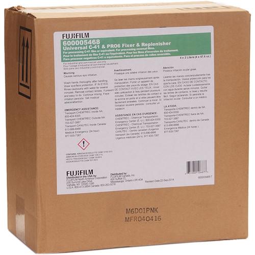 FUJIFILM Universal C-41 and Pro6 Fixer Replenisher