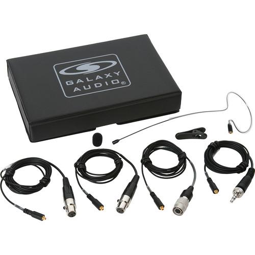 Galaxy Audio ESM8 Single-Ear Headset Mic with 4 Cables
