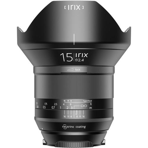 IRIX 15mm f 2.4 Blackstone Lens