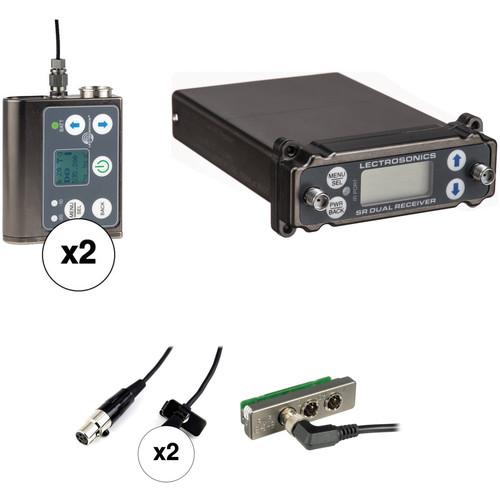 Lectrosonics SRC SMWB Dual Transmitter and Receiver for Bag System Kit