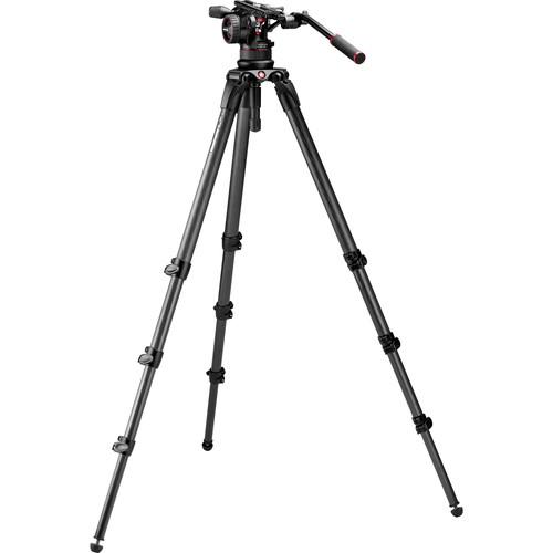 Manfrotto Nitrotech N12 & 536 Carbon Fiber Single Legs Tripod System