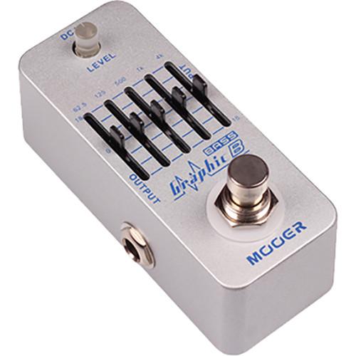MOOER Graphic B 5-Band Bass Equalizer Pedal for Bass