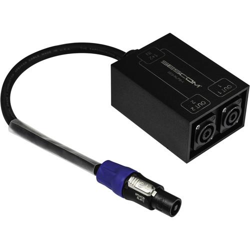Sescom SpeakON Breakout Audio Box NL4 to Two NL4 1