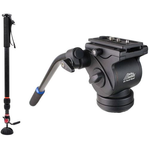 Steadicam AIR 25 Monopod with Davis & Sanford V9 Fluid Video Head