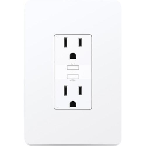 TP-Link KP200 Kasa Smart Wi-Fi In-Wall Power Outlet