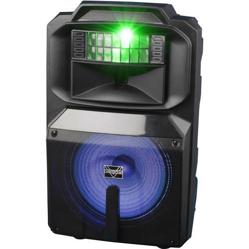 VocoPro Karaoke Thunder-1200 12" 600W DJ Karaoke Party Speaker with RGB Derby Light