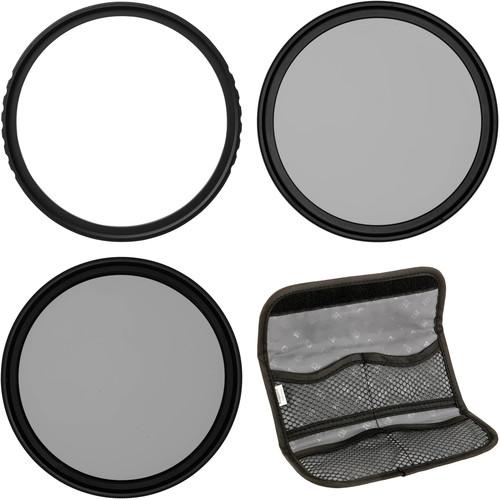 Vu Filters 62mm Sion UV, Circular Polarizer, and Variable Neutral Density Filter Kit