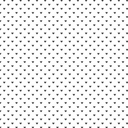 Westcott Hearts Art Canvas Backdrop with Hook-and-Loop Attachment