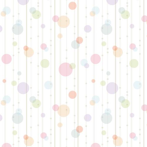 Westcott Party Dots Matte Vinyl Backdrop with Hook-and-Loop Attachment