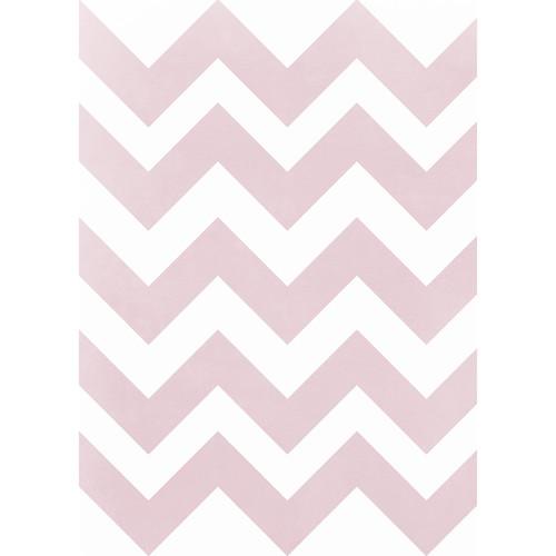 Westcott Pastel Chevron Art Canvas Backdrop with Grommets