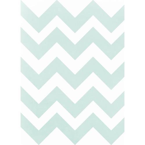 Westcott Pastel Chevron Art Canvas Backdrop with Grommets