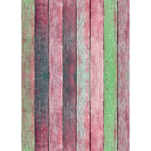 Westcott Rustic Wood Matte Vinyl Backdrop with Grommets