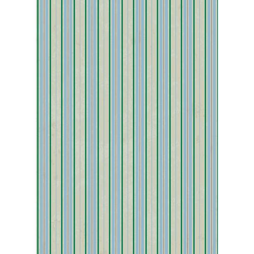Westcott Striped Wallpaper Art Canvas Backdrop with Grommets