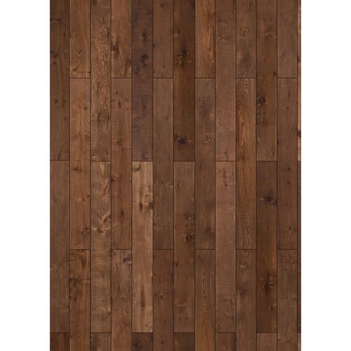 Westcott Western Wood Art Canvas Backdrop with Grommets