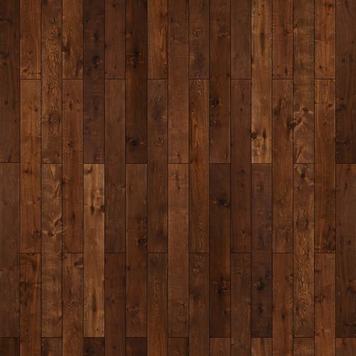 Westcott Western Wood Art Canvas Backdrop with Hook-and-Loop Attachment