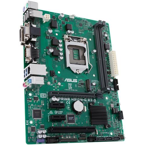ASUS Prime H310M-C R2.0 CSM LGA 1151 Micro-ATX Motherboard