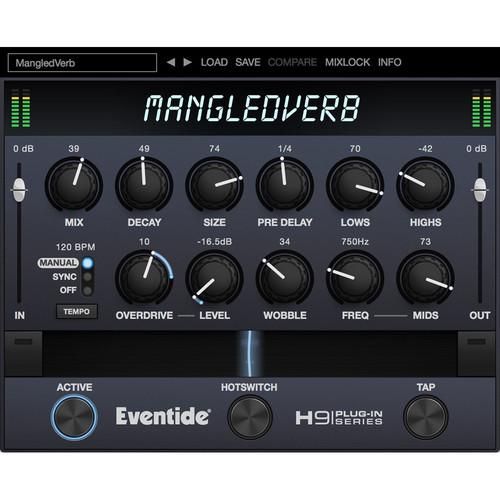 Eventide MangledVerb H9 Series Reverb Plug-In