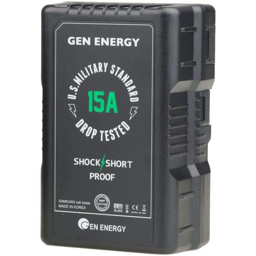 GEN ENERGY G-B100 14.4V, 195Wh Li-Ion V-Mount Battery