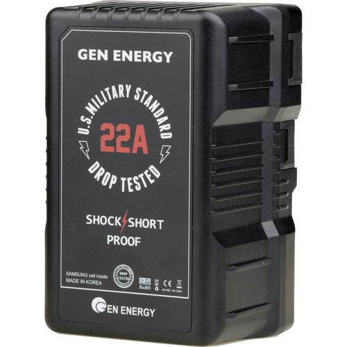 GEN ENERGY G-B100 14.4V, 290Wh Li-Ion V-Mount Battery