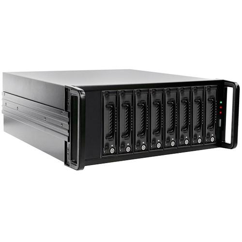 iStarUSA 4 RU 8-Bay SATA 6.0 Gb s eSATA Hotswap Chassis with 500W Power Supply