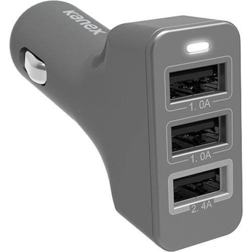Kanex 3-Port USB Car Charger