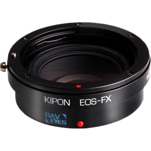 KIPON Baveyes 0.7x Lens Mount Adapter for Canon EF Lens to FUJIFILM FX-Mount Camera