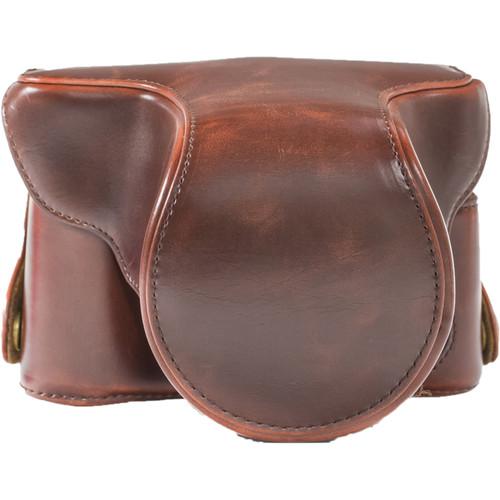 MegaGear Ever Ready PU Leather Camera Case with Strap for Fujifilm X-E2S X-E2