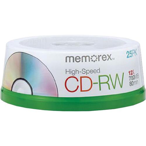 Memorex 700MB CD-RW 12x Discs
