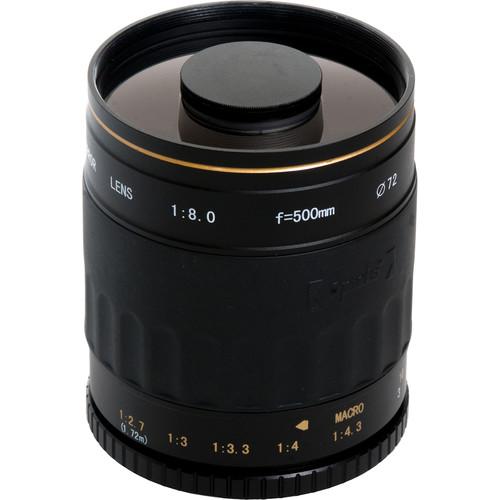 Opteka 500mm f 8 HD Telephoto Mirror Lens for T Mount