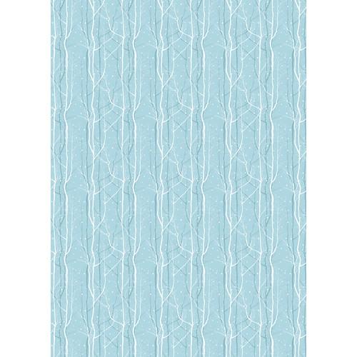 Westcott Winter Trees Art Canvas Backdrop with Grommets